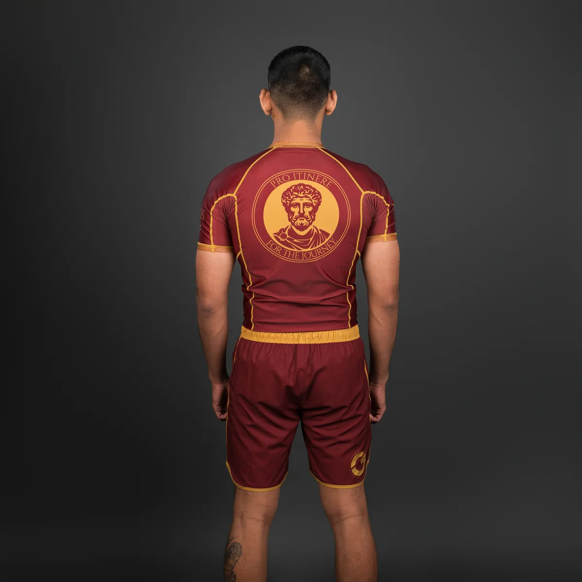 Rash Guard Gold BJJ Aurelius
