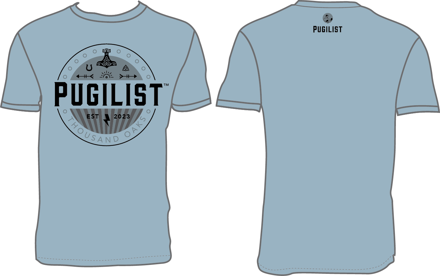 T-shirt Dark Side Badge