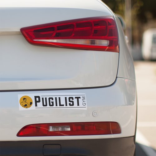 Bumper Sticker Pugilist