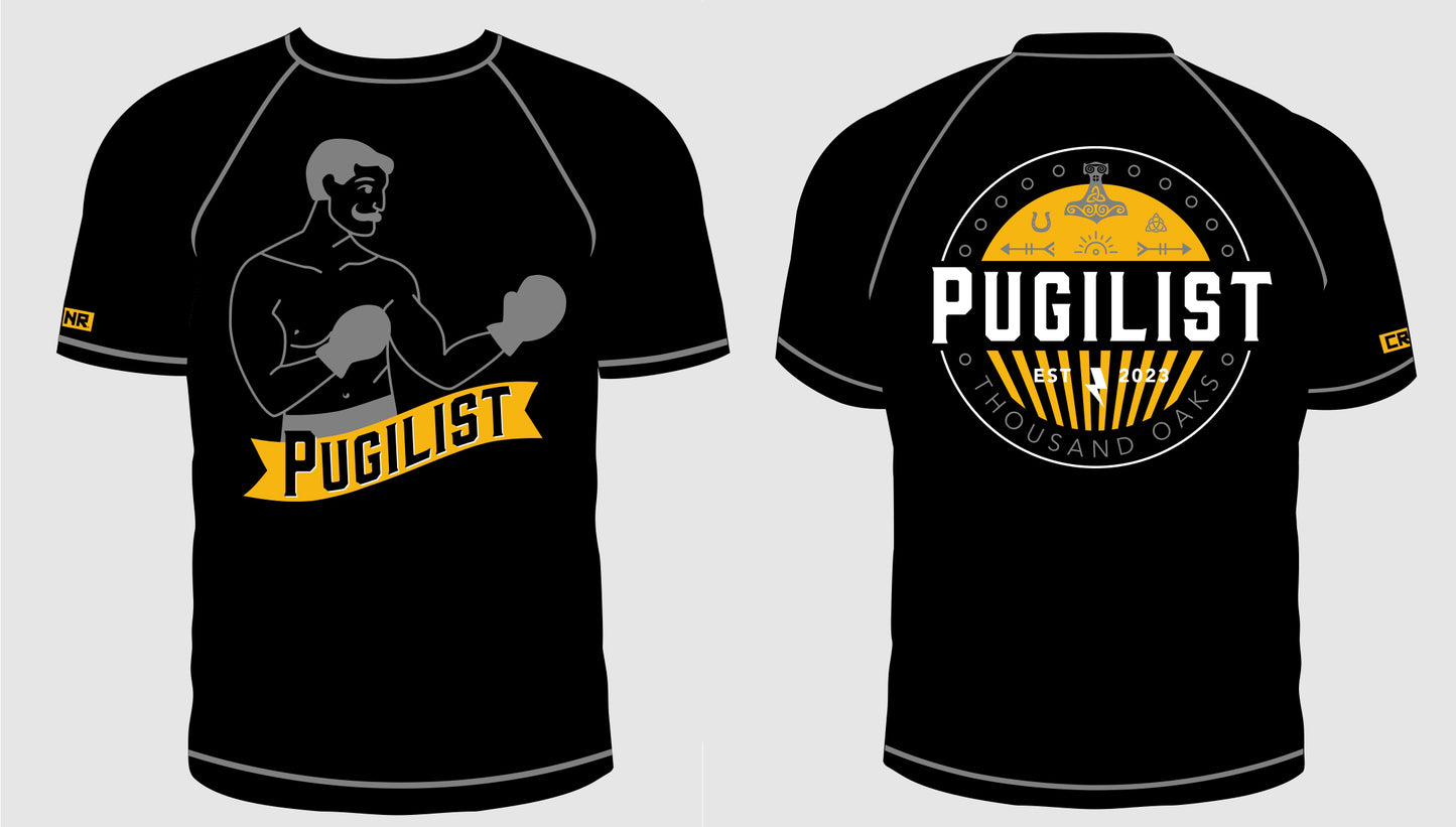 Rash Guard Short Sleeve Pugilist Combat Corner