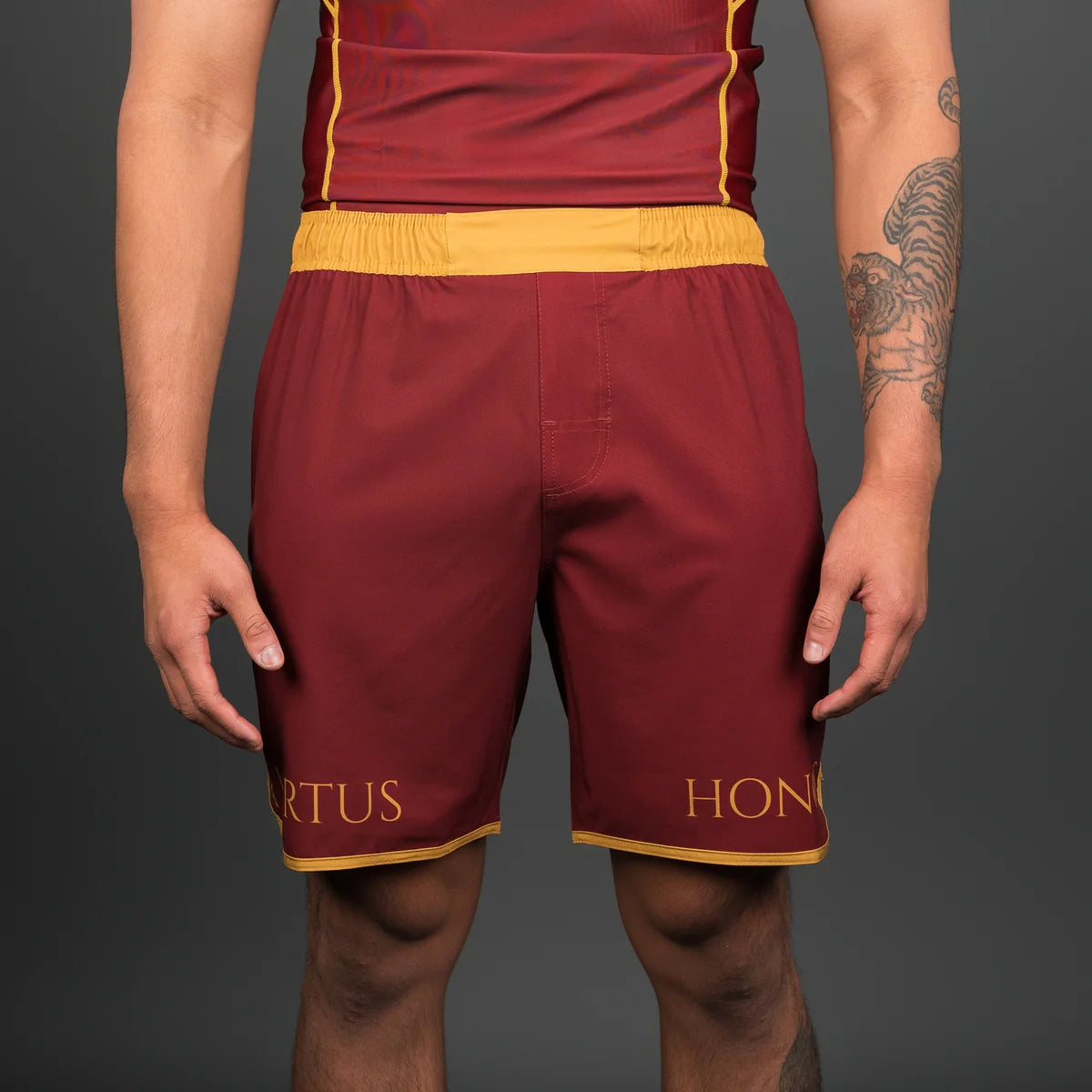 Shorts Gold BJJ Aurelius