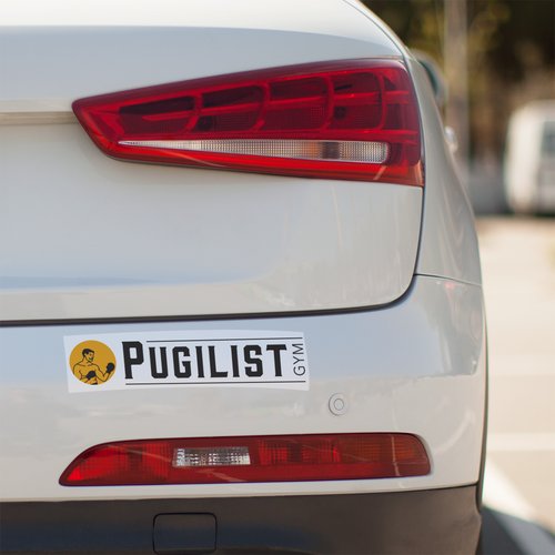 Pugilist Bumper Sticker