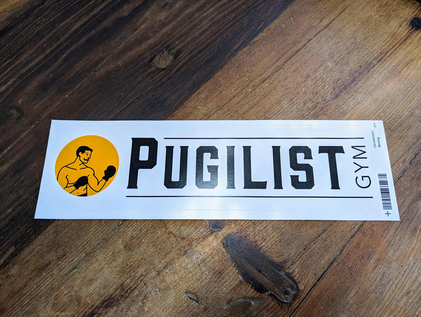Pugilist Bumper Sticker
